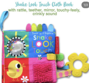 Shake Look Touch | Early Learners | Cloth book