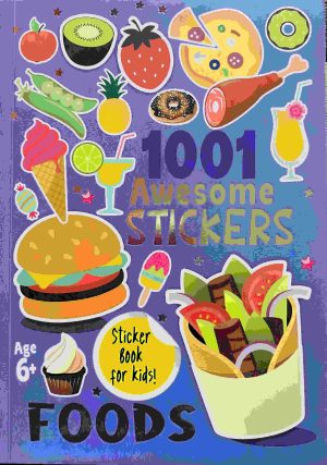 1001 Awesome Stickers Foods | Paperback