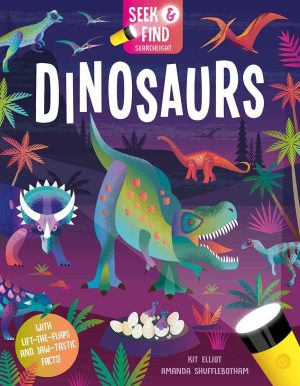 Seek and Find Dinosaurs | Boardbook